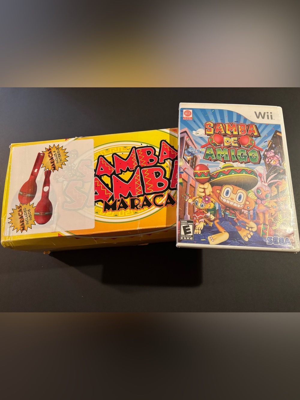 Samba de Amigo Wii Game with Maracas